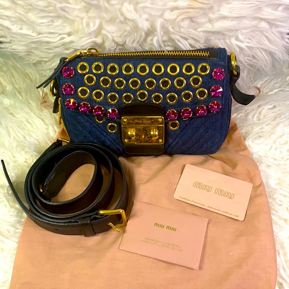 Miu Miu Biker bag pristine condition